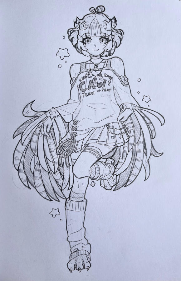 Caw!