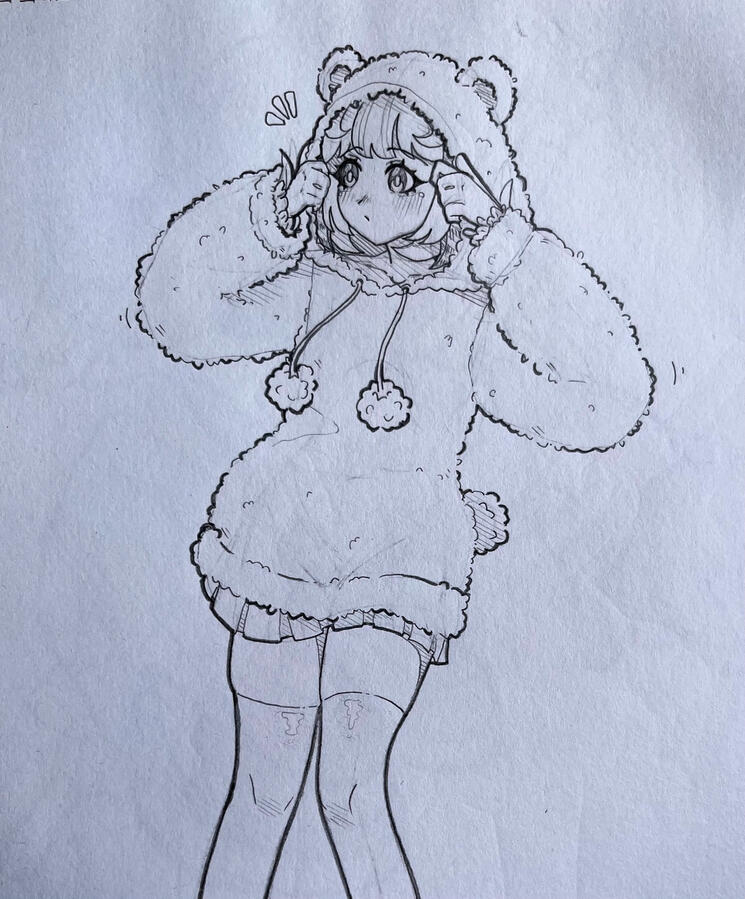 Lyrie Bear Hoodie